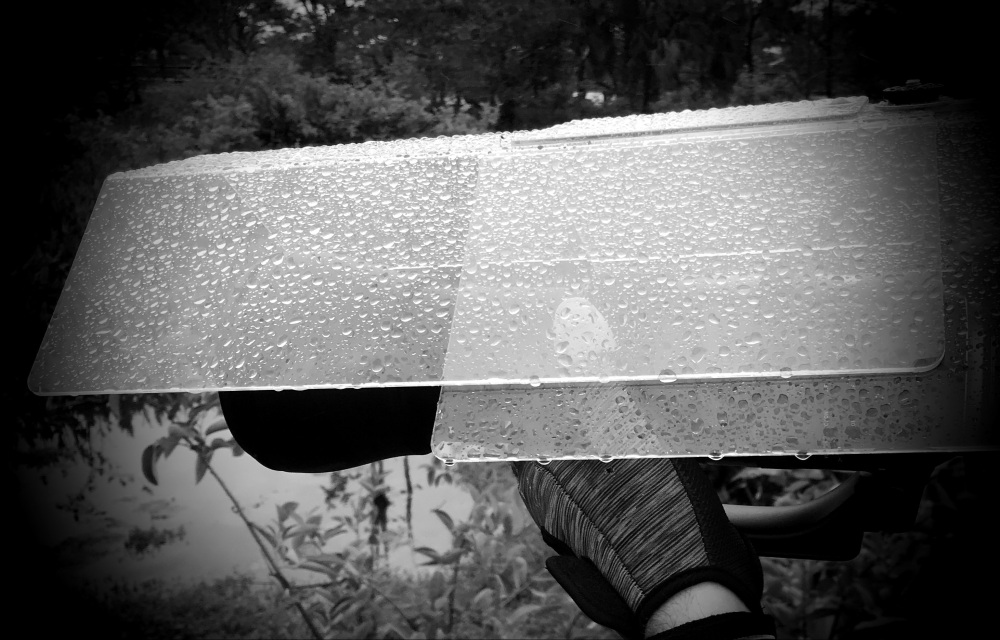 Retractable Shield Kit in use